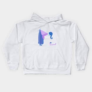 GETTING TO KNOW EACH OTHER. Kids Hoodie